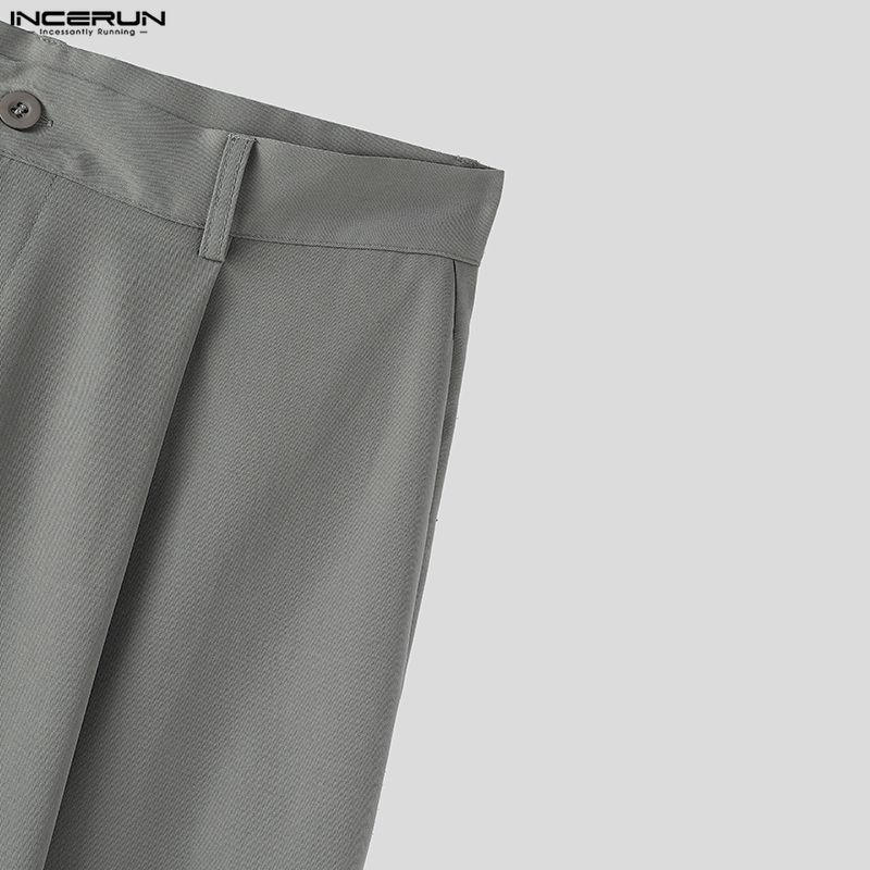 INCERUN 2 STÜCKE Herren Ärmellose Einseitige Tanktops und Lange Hosen Outfit Sets