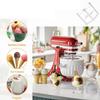 Ice Cream Mixer Component Easy To Clean and Store Ice Cream Machine Accessory Ice Cream Paddle for Family Gatherings