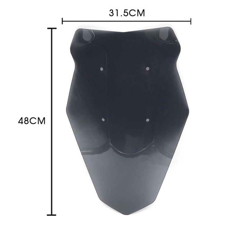 MT450 Motorcycle Rally Windshield For CFMOTO 450MT Accessories Windscreens IBEX450 Windshield Wind Deflectors 450 MT Wind Screen