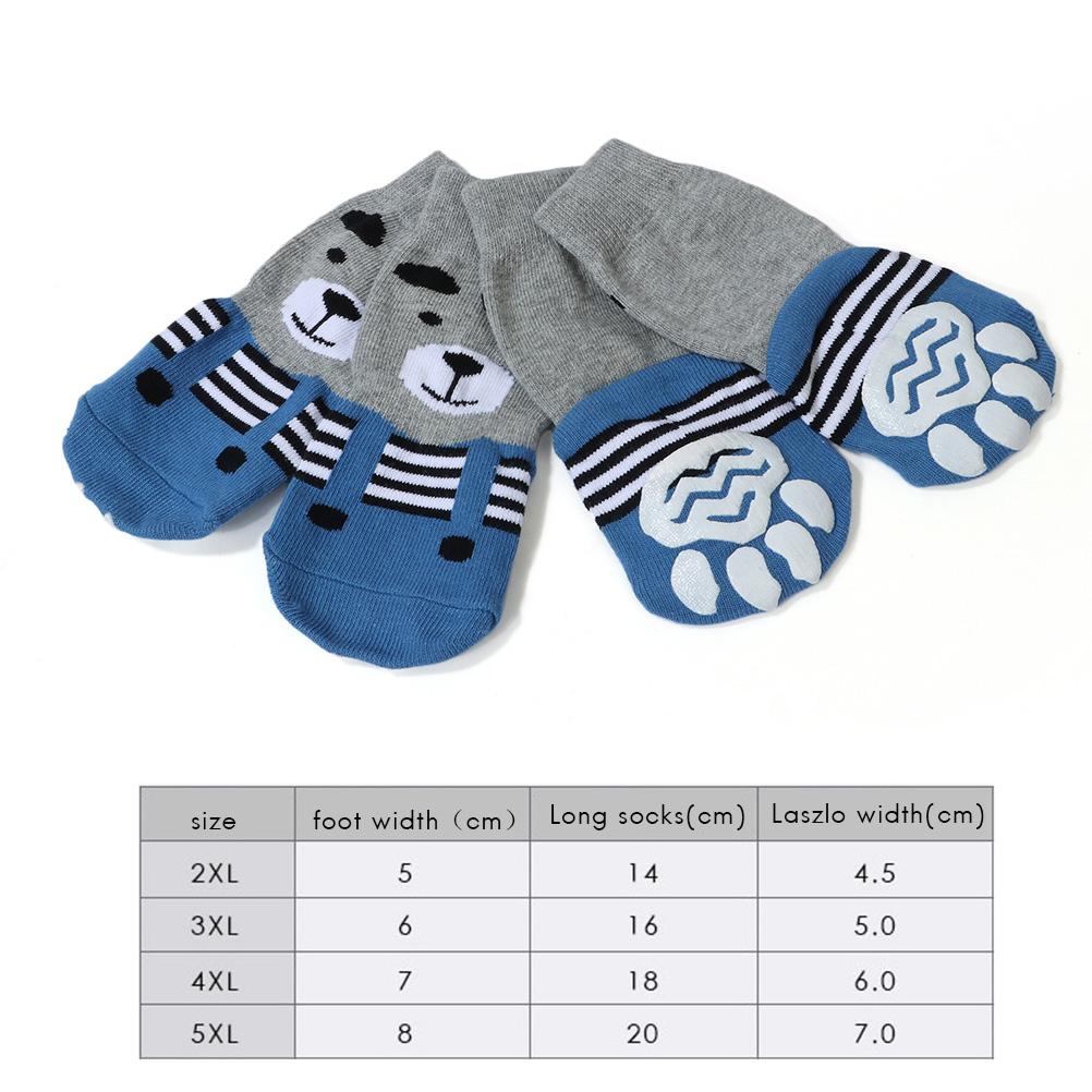 Anti Slip Dog Socks Traction Control Paw Protection Socks for Puppy Cats