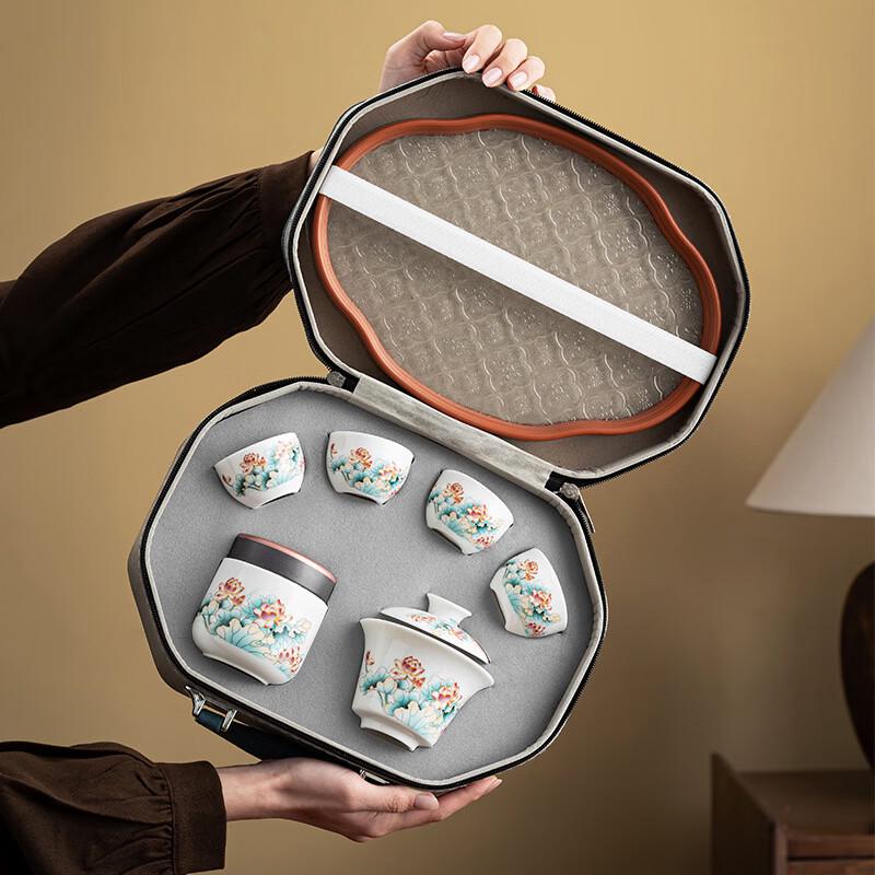 Dehua Ceramic Kung Fu Tea Set