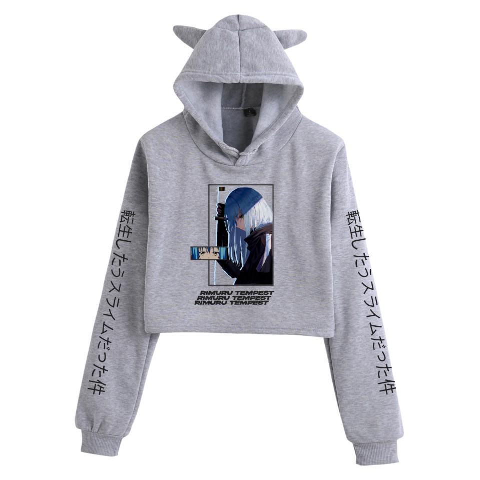 New Women's Cat Ear Hoodie: Reincarnated as a Slime Design