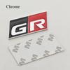 Adesivo Metallico 3D per Auto Logo GR SPORT Distintivo Laterale sul Parafango Emblema Griglia Anteriore Bagagliaio Posteriore Per Toyota Alphard Avensis Prius Crown Yaris