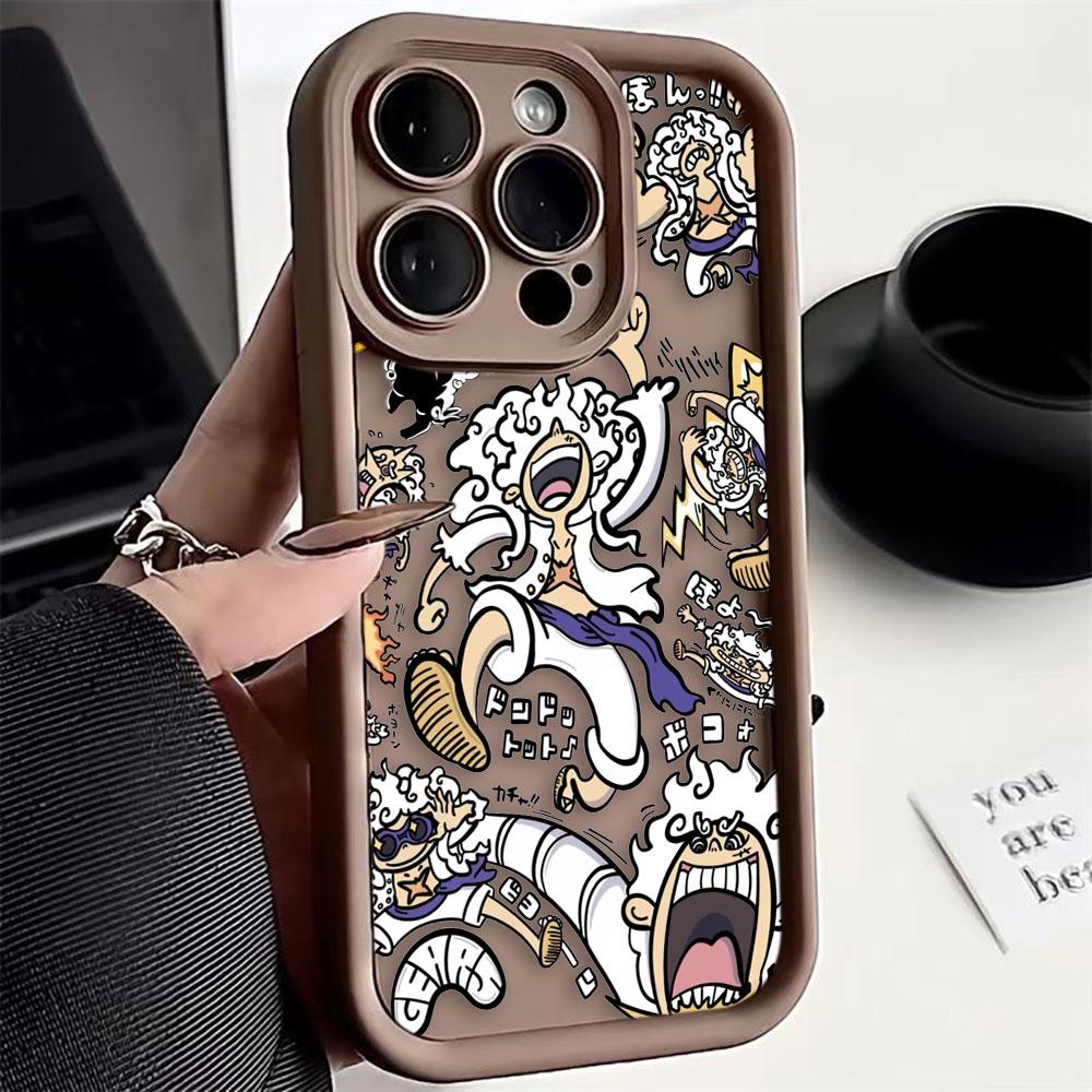 Anime One P-Piece Luffy Gear 5 Phone Case For HONOR X9D X9B X9A X8C X8B X8A X8 X7A X6A X7 X9 MAGIC 5 6 7 8 Y9 DIY Case Cover