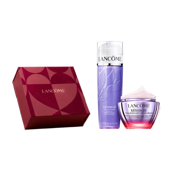 Lancôme Face Cream Gel and Water Combination Skin Care Set 2026 Valentine s Day Limited Moisturizing 50ml+200ml коричневый