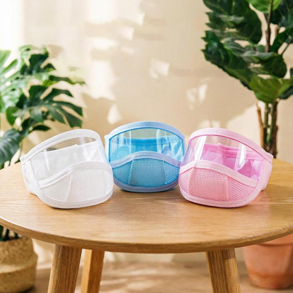 Anti Scratching Biting Space Cats Hood Permeable Comfortable Cats Protective Muzzles Anti Licking Cats Head Cover