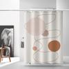 Bathroom Thickened Waterproof Curtain Mildew Proof Shower Curtain Shower Partition Curtain Shower Curtain Bathroom Curtain Free Perforation