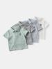 Boys' 2026 Summer Short-Sleeve Polo - Stylish Baby & Toddler Collared T-Shirt