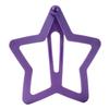 Solid Color Extra-large Star Hair Clip Creative Funny Hair Grip Openwork Star Hairpin  Girl
