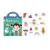 Educational Jelly Sticker Books Reusable Scene Quiet Stickers  Early Education Gifts