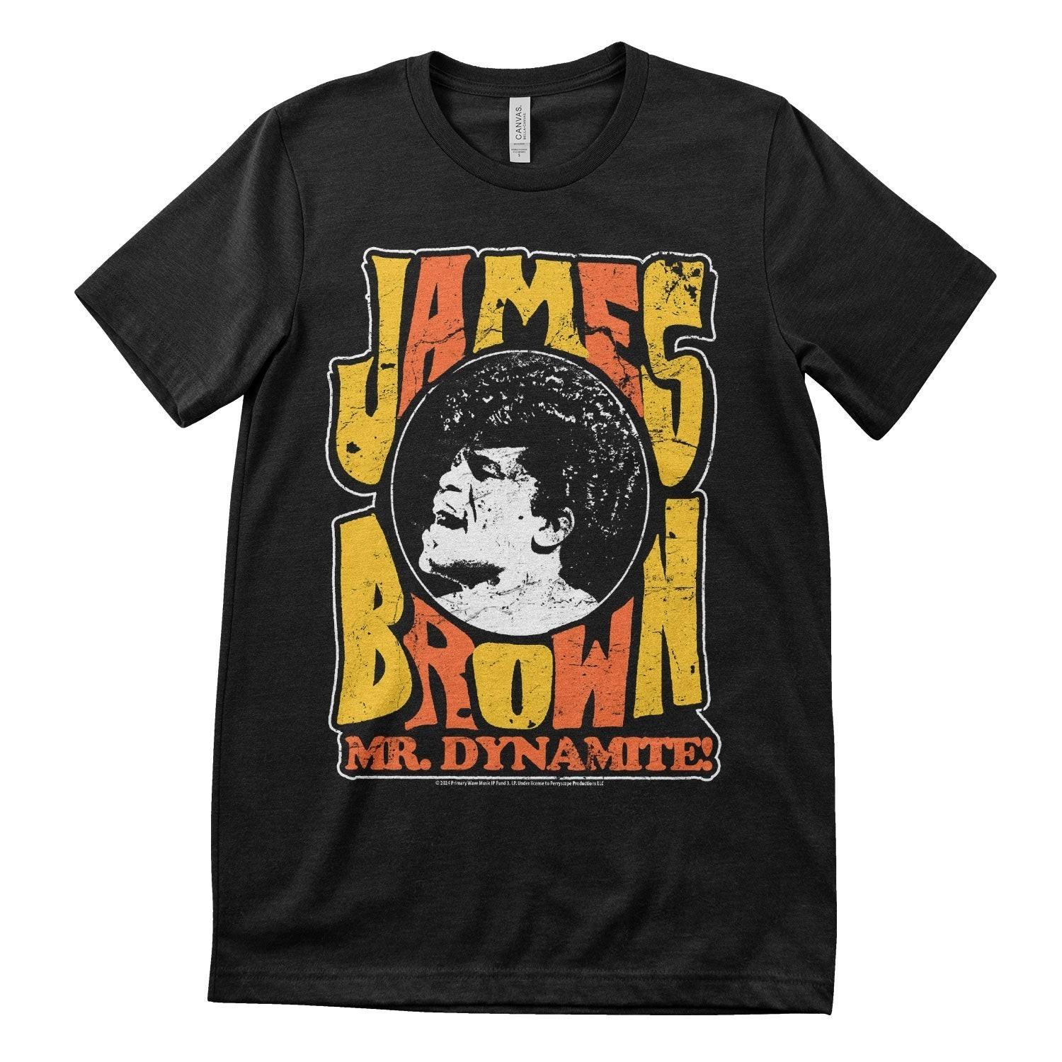 T-Shirt Pour Homme Officiellement Licencié James Brown Mr DYNAMITE XXL