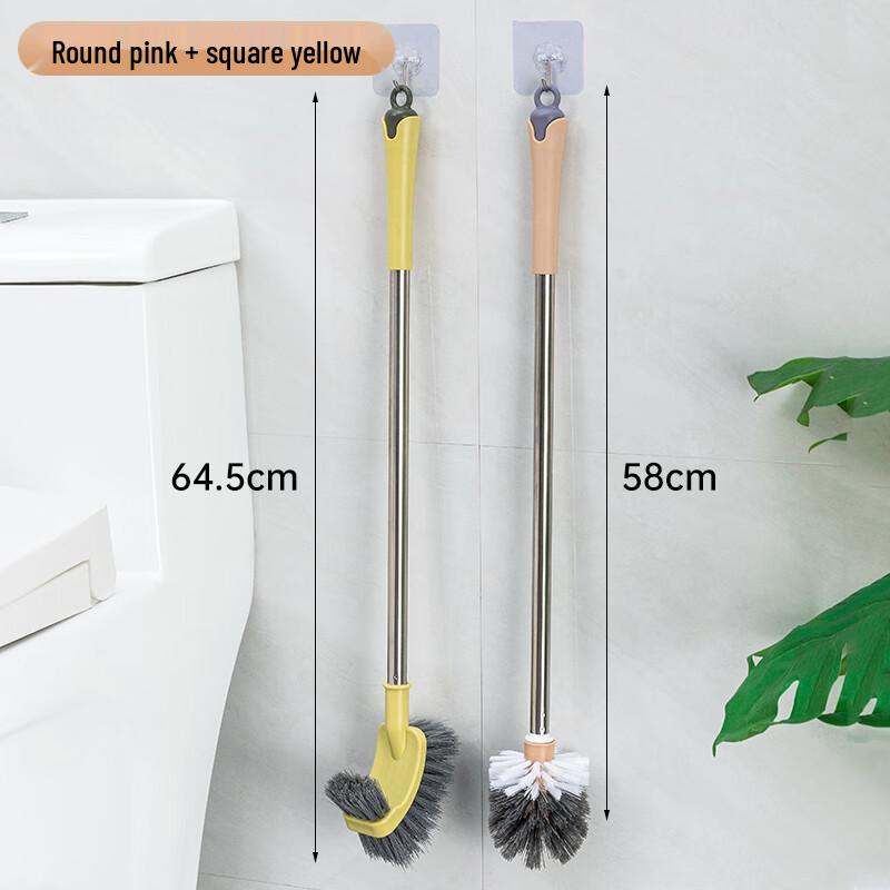 HRTD Stainless Steel Long Handle Toilet Brush