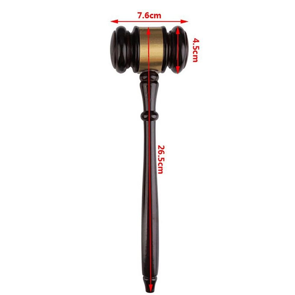 Sound Hand Tools Wooden Judge Hammers Handcrafted Delicate Attorney Decorative Hammer