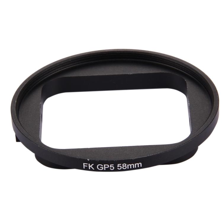 58mm 3 In 1 Round Circle CPL Lens Filter with Cap for GoPro HERO7 Black/6 /5