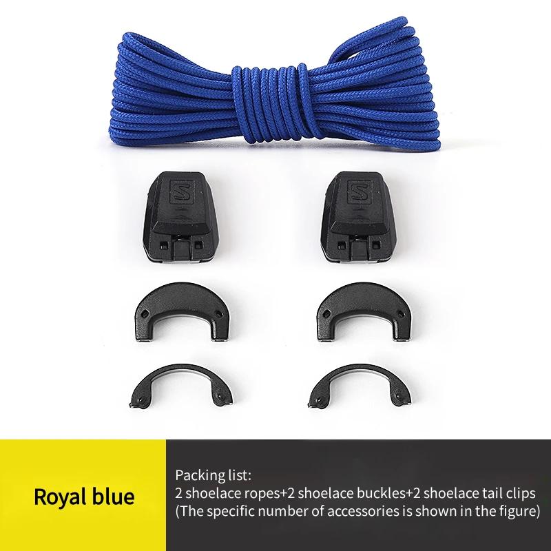 NEW Round Tennis Shoe Laces Without Ties Fashion No Tie Shoelaces Adult Kids Outdoor Running Sneakers Laces Shoes Accesories