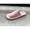 Wish Large Size Stitched Fisherman Casual Flat Bottom Slippers Straw Hemp Rope Bottom One-Word Slippers