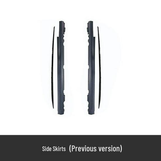 W205 Mercedes-Benz C-Class Coupe C260L to C63 AMG/C65 Wide Body Kit: Front & Rear Bumpers