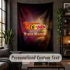 Personalized Wall Tapestry,Union Berlin FC Custom Text, Soft Fabric Wall Art For Indoor Decoration