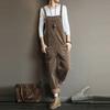 Corduroy Bestseller: Solid Color Casual Long Overalls (2020)