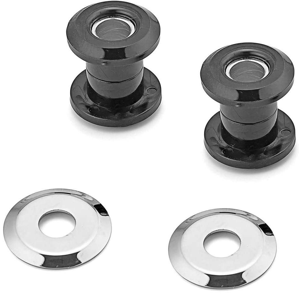 

Harley Softail 18-25 & Touring 83-25 Handlebar Riser Bushings - Black Motorcycle Accessories 5x6cm