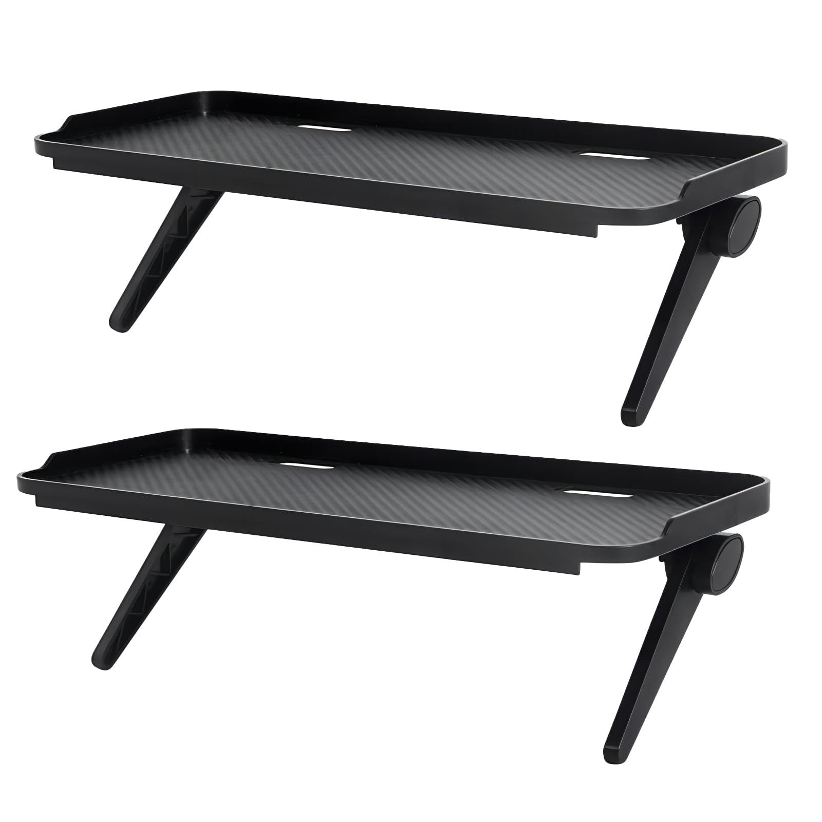 

Display Board, Storage Stand for Display Tops [30cm Wide x 12.5cm Deep, 2kg Weight Capacity] Set of 2 Shelves, Monitor Shelf, TV Stand, Convenient