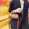 New Lacey20 Shoulder Messenger Bag Retro Trend Coated Leather Cylinder Bag Pen Holder Bag