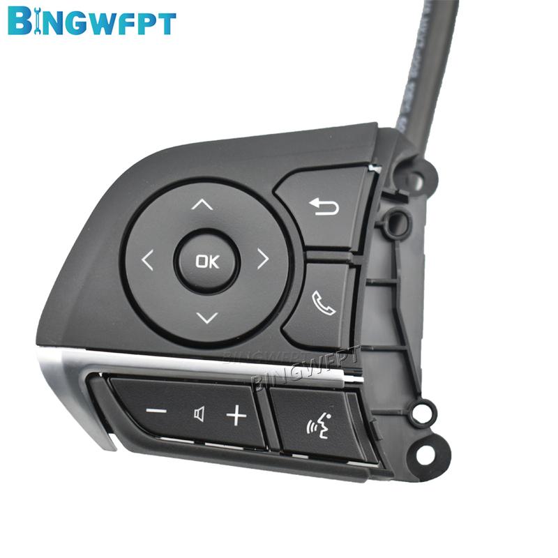 Blue Backlight Steering Wheel Cruise Control Button Switch For Toyota Avalon Camry Corolla 2019 2020 2021 2022 2023