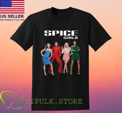 Spice Girls 90lar Pop Grubu 5 Üye Moda Tişörtü