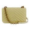 New PINKO Leather Shoulder Bag, Crossbody Bag Mini Women's Yellow 100048-A14Q-C08Q