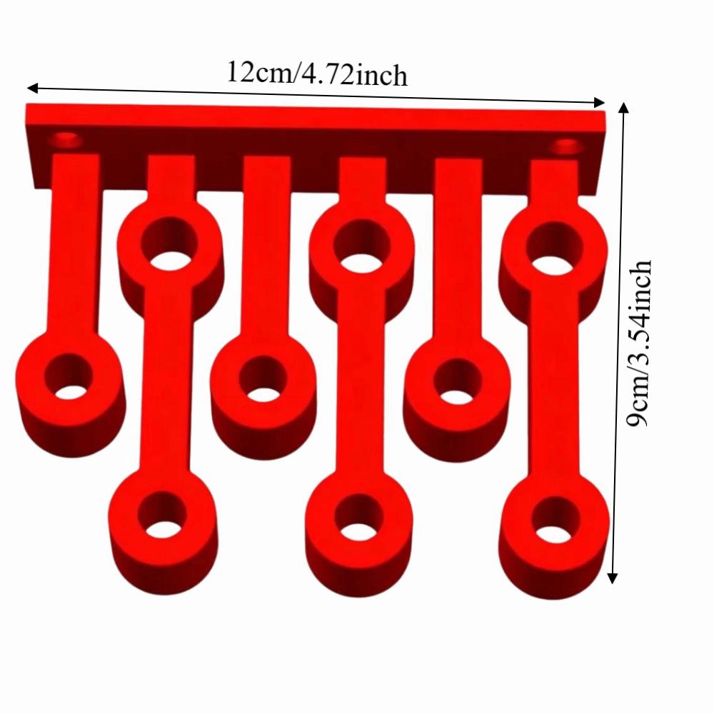 3D Printed Wall Mount Multi-Function Tool Storage Rack  Screwdriver Organizer