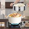 Wutuo Maifan Stone Non-stick Soup Pot with Steamer