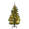 VidaXL Articulated Artificial Christmas Tree 150 LEDs and Balls 150 Cm 3210102