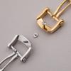 Universal Strainless Fold Buckle For Patek Strap Philippe Leather Rubber Watch Band Clasp For Nautilus Butterfly Buckle 18mm