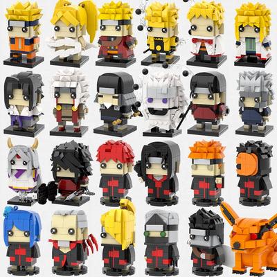 MOOXI Anime Kreslené MOC Cihličky Set Kompatibilní BrickHeadsed Stavební Kostky Díly Dětské Vzdělávací Hračky Pro Děti Narozeninový Dárek