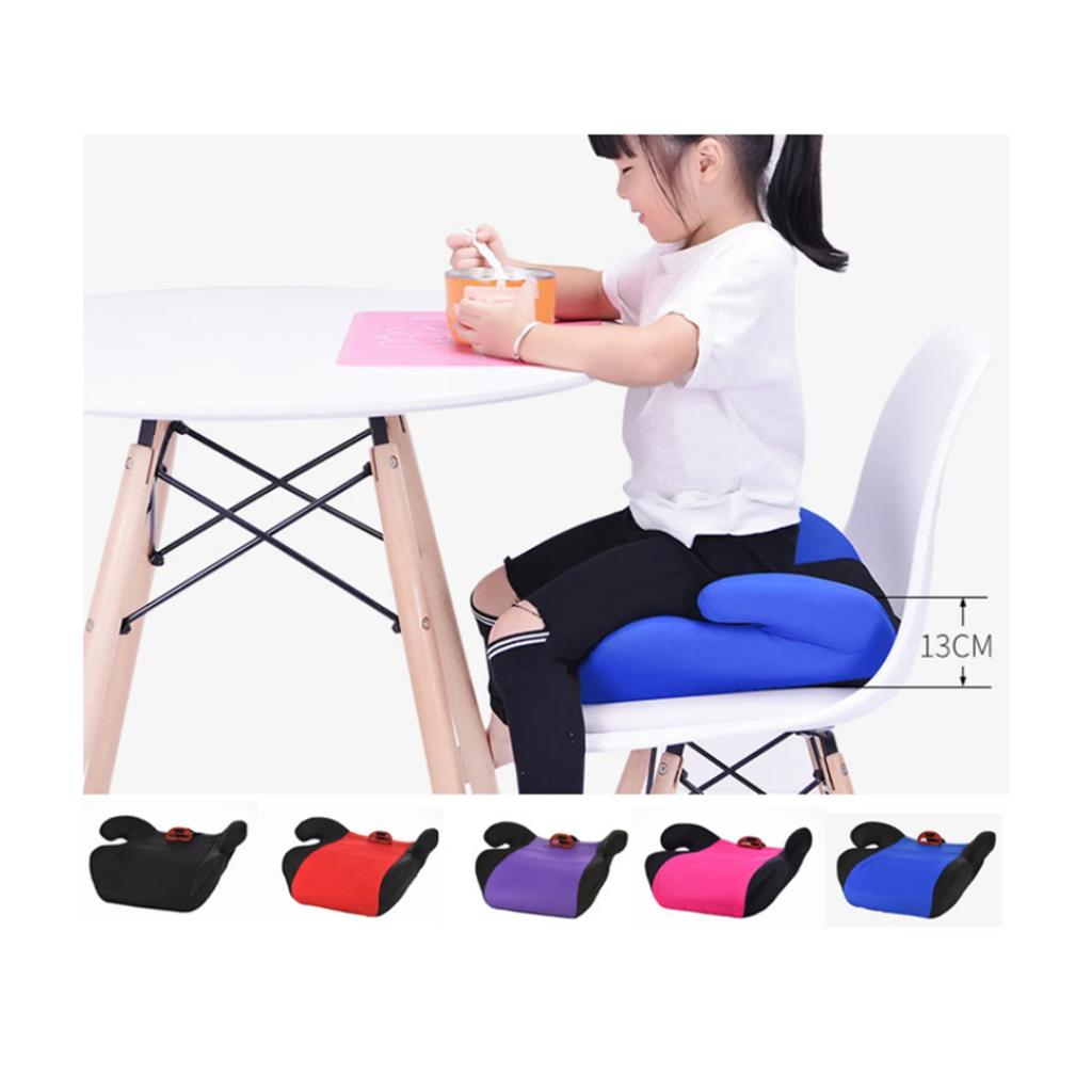 Car Safety Kid Baby Increased Booster Seat Cushion Pad Safe Seat Sturdy Children Baby Increased Seat Pad for 3-12 Years Old Chi