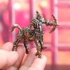 Brass Material Centaur Horse Tail Ornament Craft Sagittarius Decoration Office Decoration