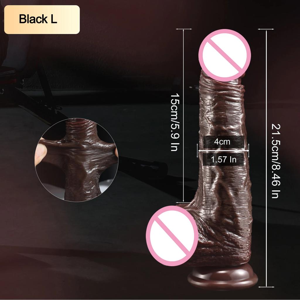 Umschnalldildos für Frauen, realistische Haut, gleitende Vorhaut, Hoden, Dildo für Anal, großer Penis, Sexspielzeug, Penis