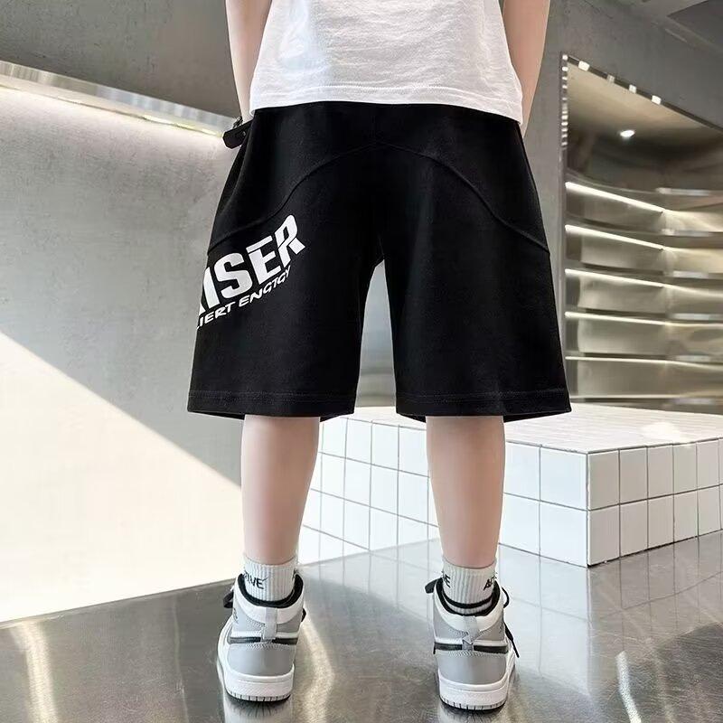 Boys' Summer Shorts 2025 New Style for Kids Boys Summer Thin Sports Mid-Length Pants Street Fashion