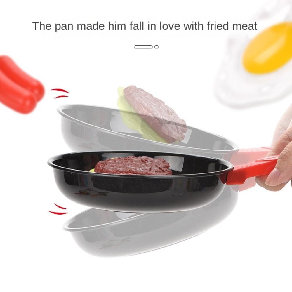 8pcs Montessori Simulation Kitchen Toys Bread Hot Dog Children Toys DIY Cookware Game Set