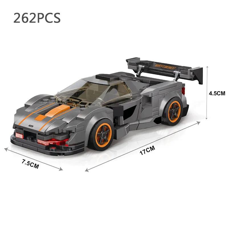 Speed Series Racing Sports Vehiclea Technique Car Supercar Building Blocks Set Bricks Classic Moc Model Toys For Kids