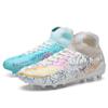 Football shoes, men's high-top mandarin duck shoes, spikes, student training shoes, goalkeeper sneakers