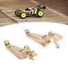 RC Steering C Hub Stable Wear Proof RC Caster Mount C Hub  Fit Left and Right Pressure Proof Brass for 1/8 RC Cars