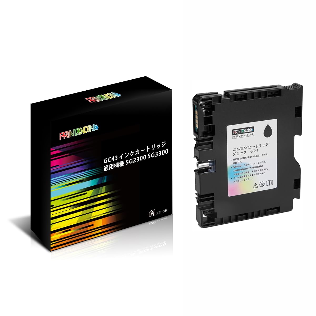 

RICOH GC43 SG Black Ink Cartridge (GC43K) for SG2300 and SG3300 Printers