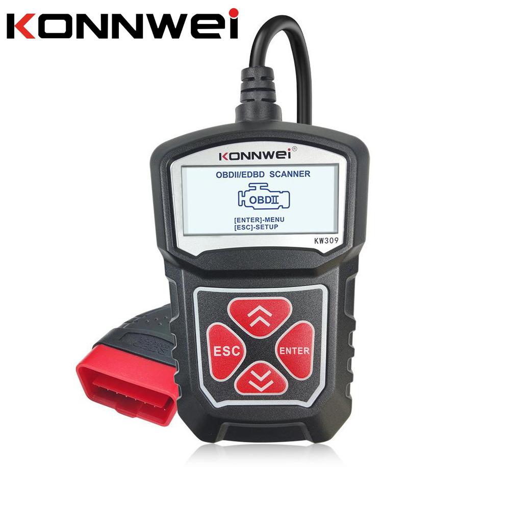 

KW309 V309 V310 MS309 Считыватель кодов OBD2 СКАНЕР Сканер неисправностей автомобиля