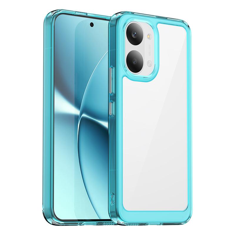 Transparent Colorful TPU Phone Case for Xiaomi Poco X8 Pro Max Protective Cover Frame Fundas Coque Capa