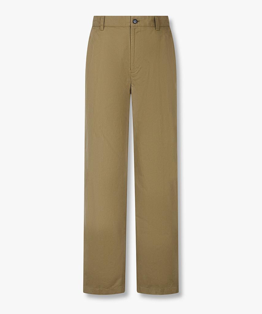 MAN ON THE BOON Washed Straight Chino Pants_Camel 4715304007