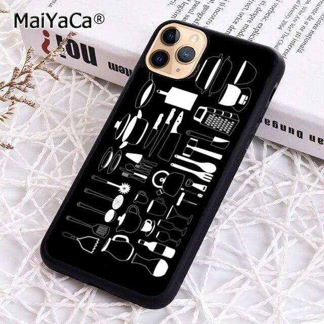 Husa de telefon Baking Cook Chef pentru iPhone 5s SE 6 7 8 plus X XR XS 11 12 13 14 pro max Samsung Galaxy S21 S22 shell