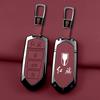 Zinc Alloy Leather Car Key Case Cover Fob Suitable For Hongqi Hs5 H5 H9 Hs7 H7 Eqm5 Protector Keychine Shell Auto Accessories
