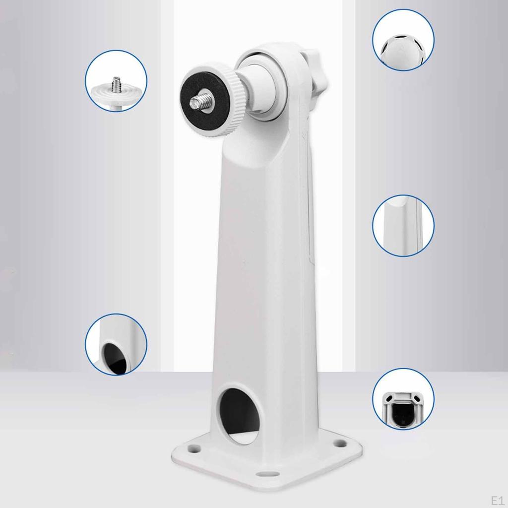 180 Camera Mount Bracket Holder Stand Aluminum Alloy Easy to Install Surveillance