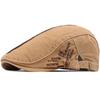HT4634 Berets Spring Summer Autumn Men Women Cap Artist Painter Beret Hat Male Female Adjustable Ivy Flat Cap Cotton Beret Cap